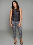 The Jogger - Grey Floral / Grey Plaid